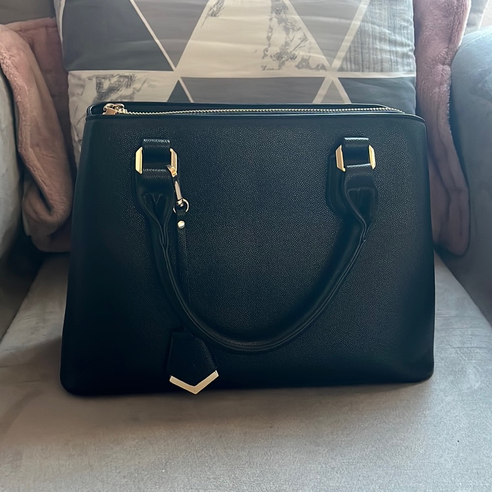 Black handbag